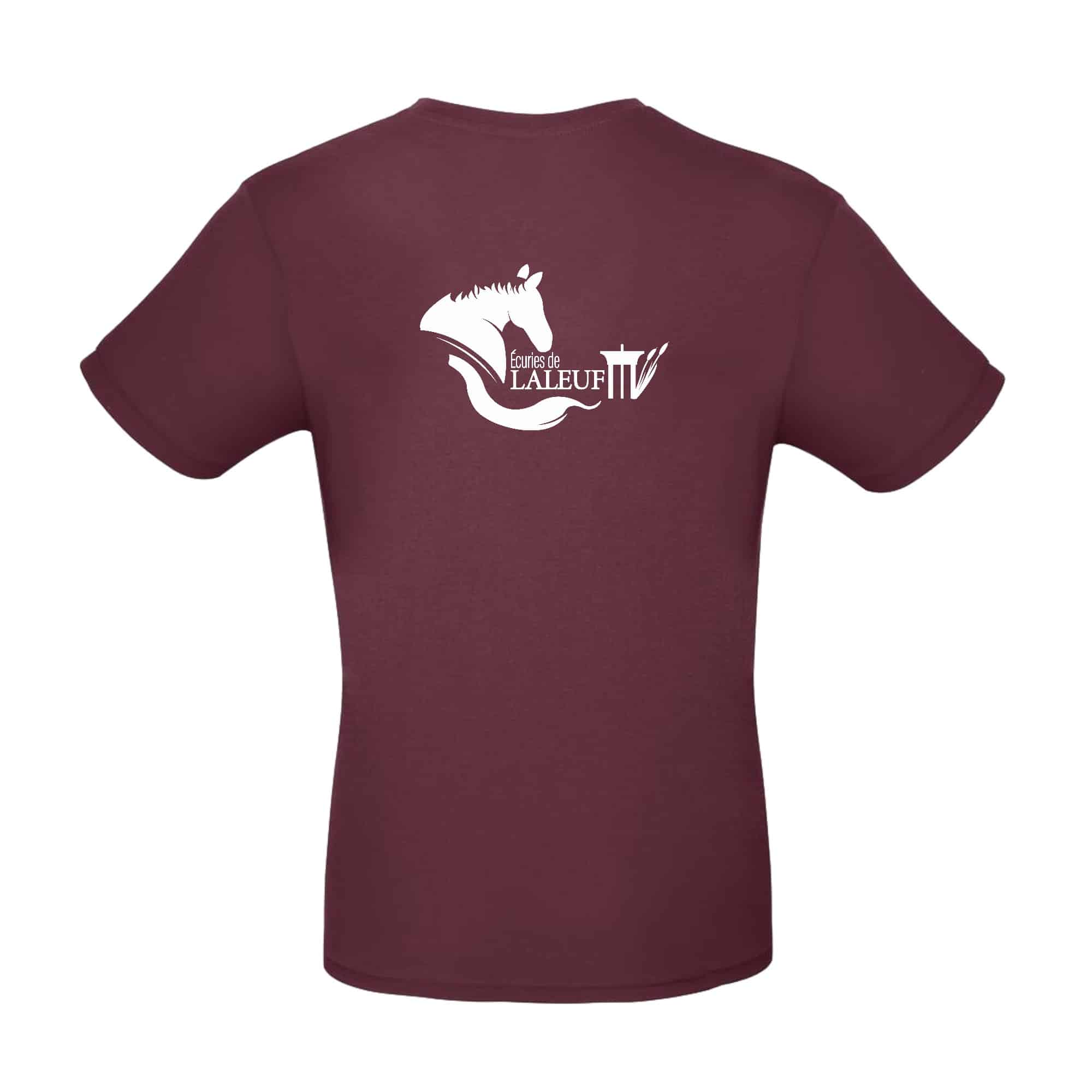 T-SHIRT (homme) - SARL Ecuries de Laleuf - Bordeaux - BC03T – Image 3