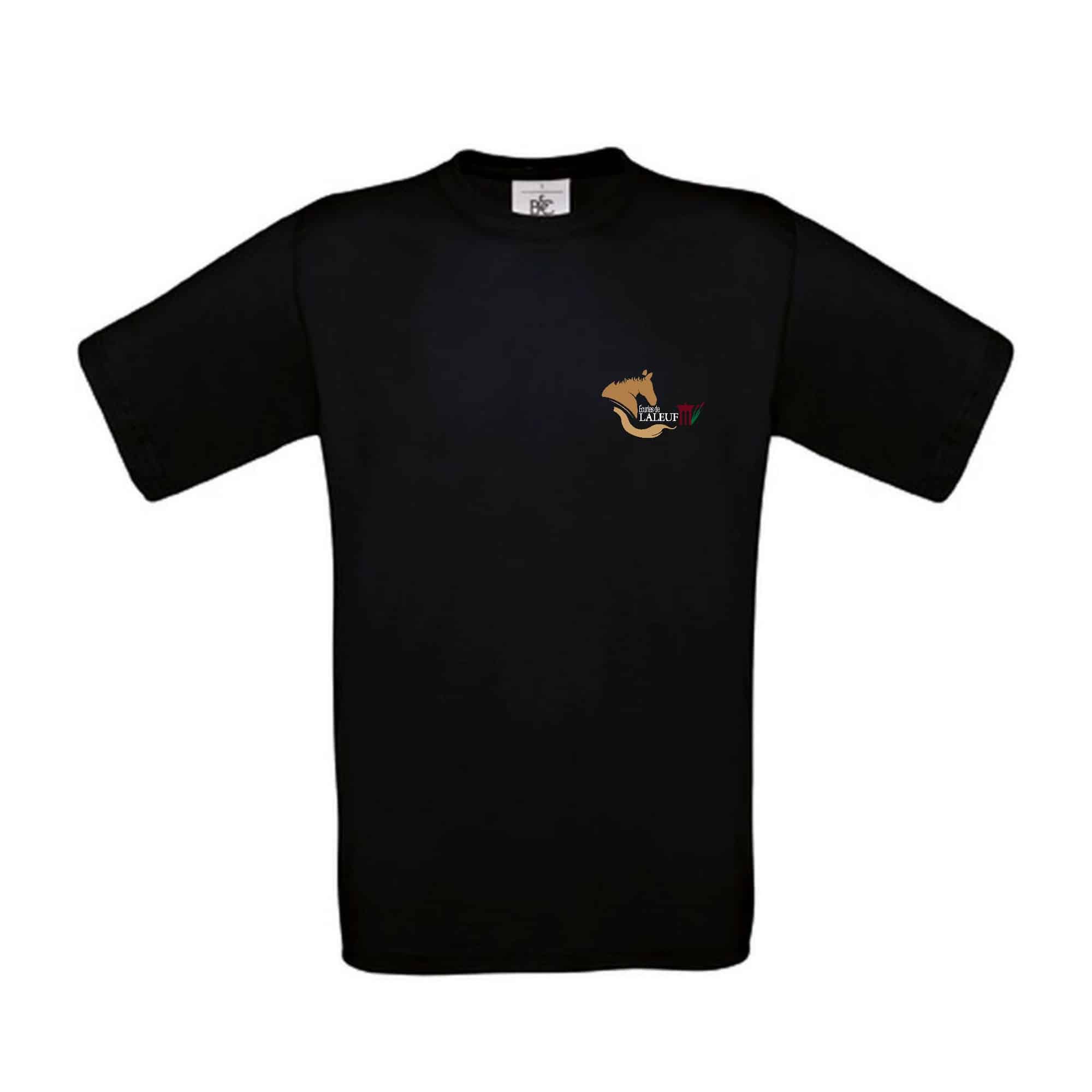 T-SHIRT (enfant) - SARL Ecuries de Laleuf - Noir - BC03TK