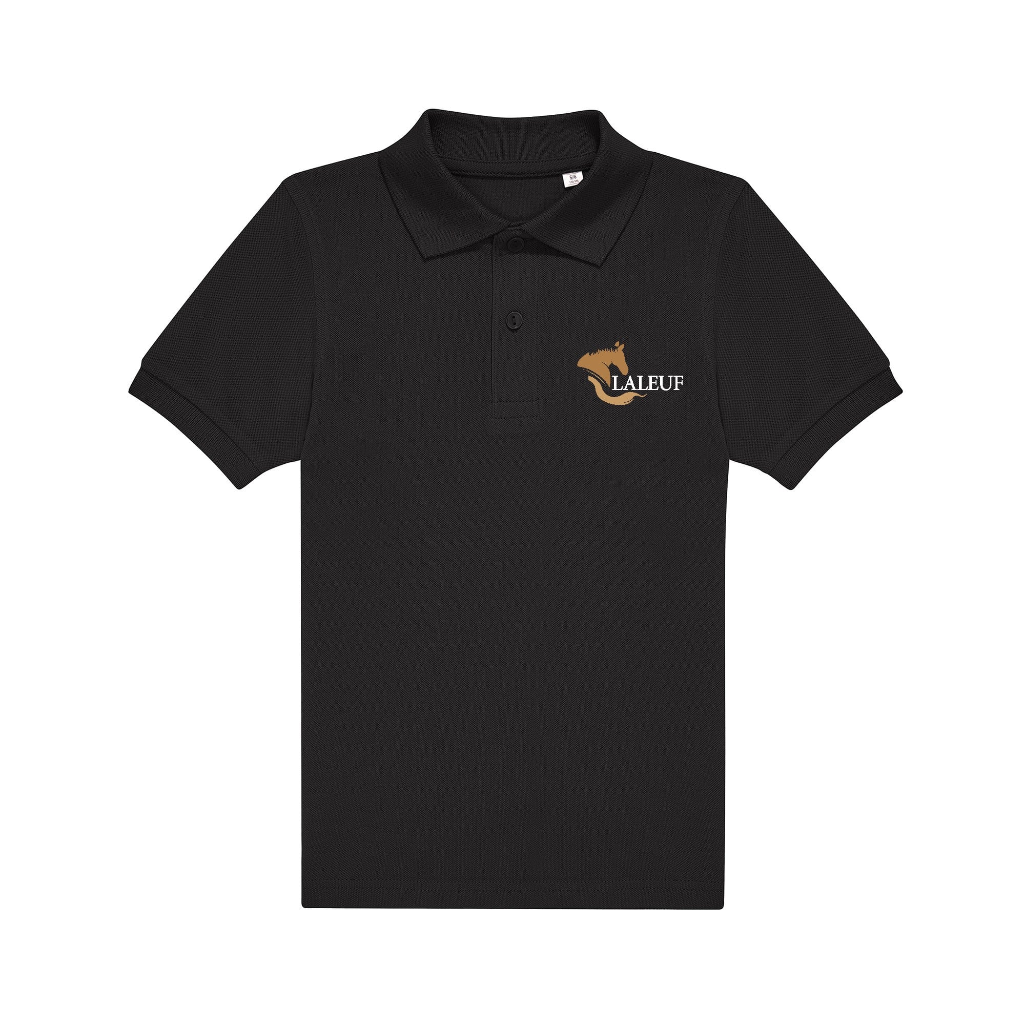 POLO (enfant) - SARL Ecuries de Laleuf - Noir - BCK424