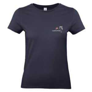 T-SHIRT (femme) - LANDOVWA EARL - Navy - BC04T