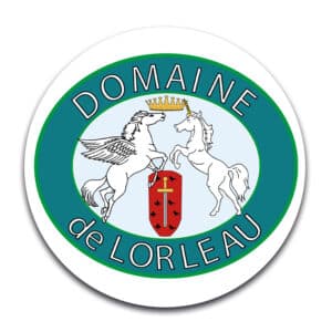 STICKER ROND - Domaine de Lorleau - STI001