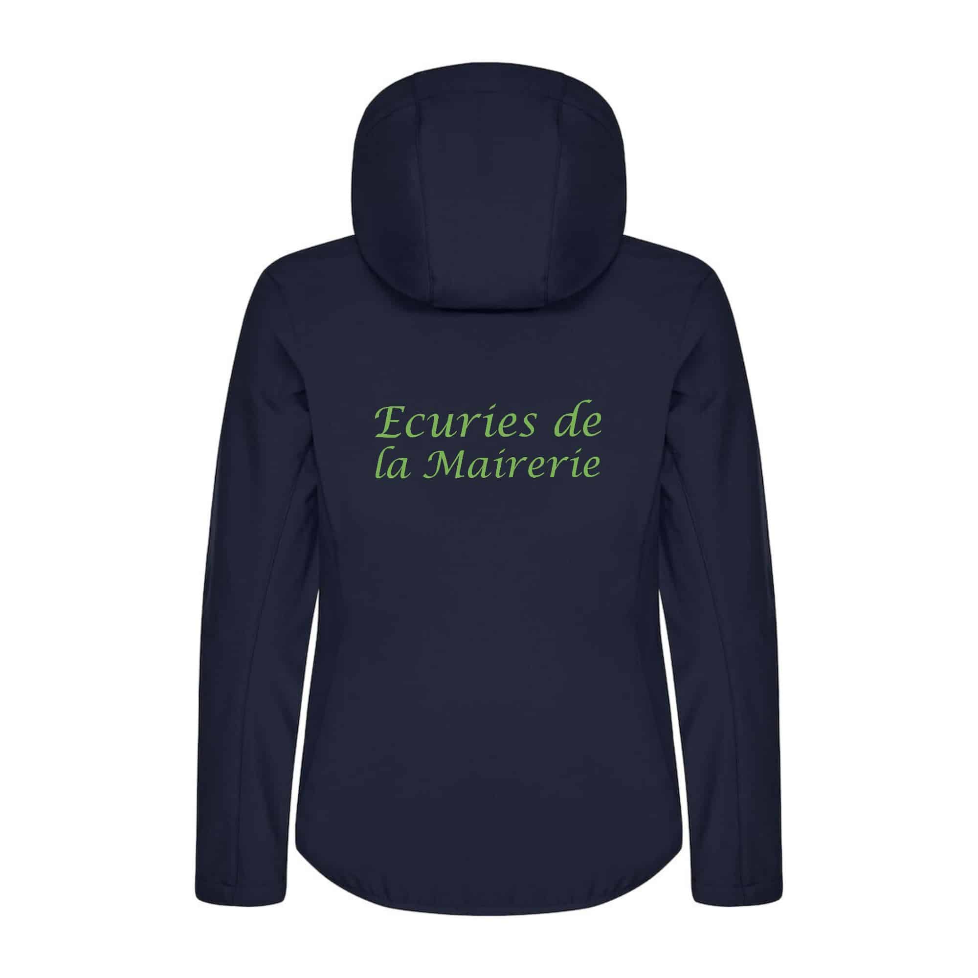 SOFTSHELL "Classic" (femme) - Les écuries de la Mairerie - Navy - 0200917 – Image 3