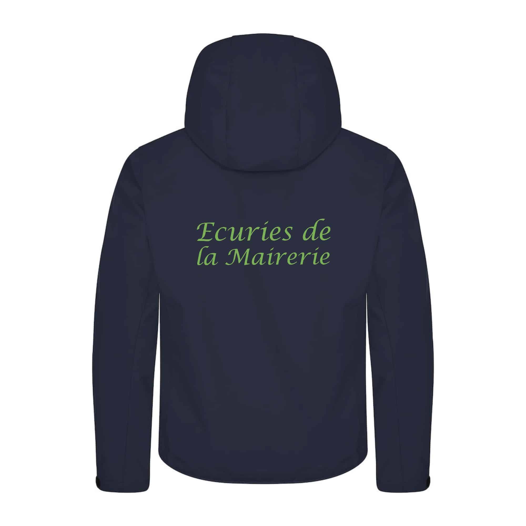 SOFTSHELL "Classic" (homme) - Les écuries de la Mairerie - Navy - 0200912 – Image 3