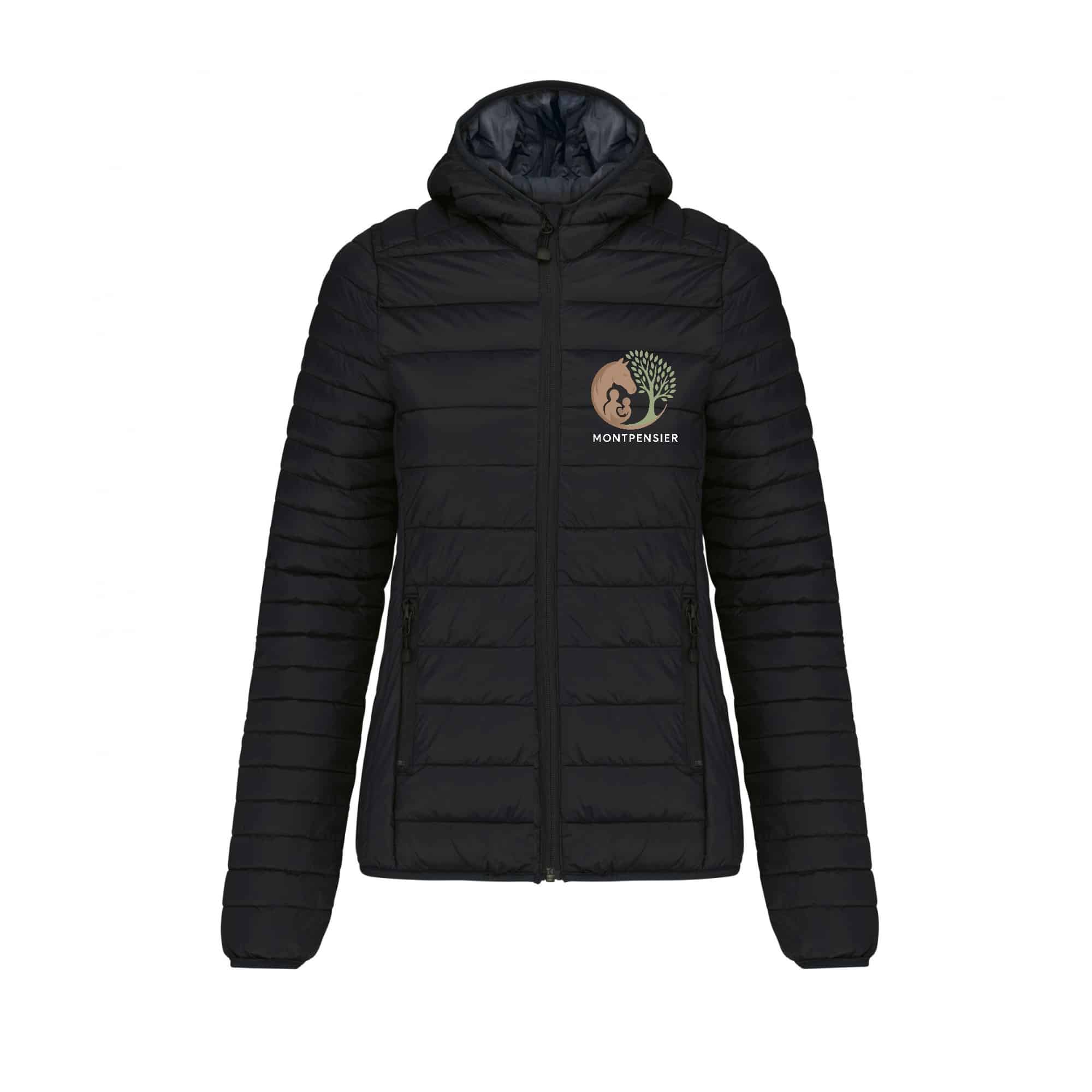 DOUDOUNE AVEC MANCHES ET CAPUCHE (femme) - Les Écuries de Montpensier - K6111