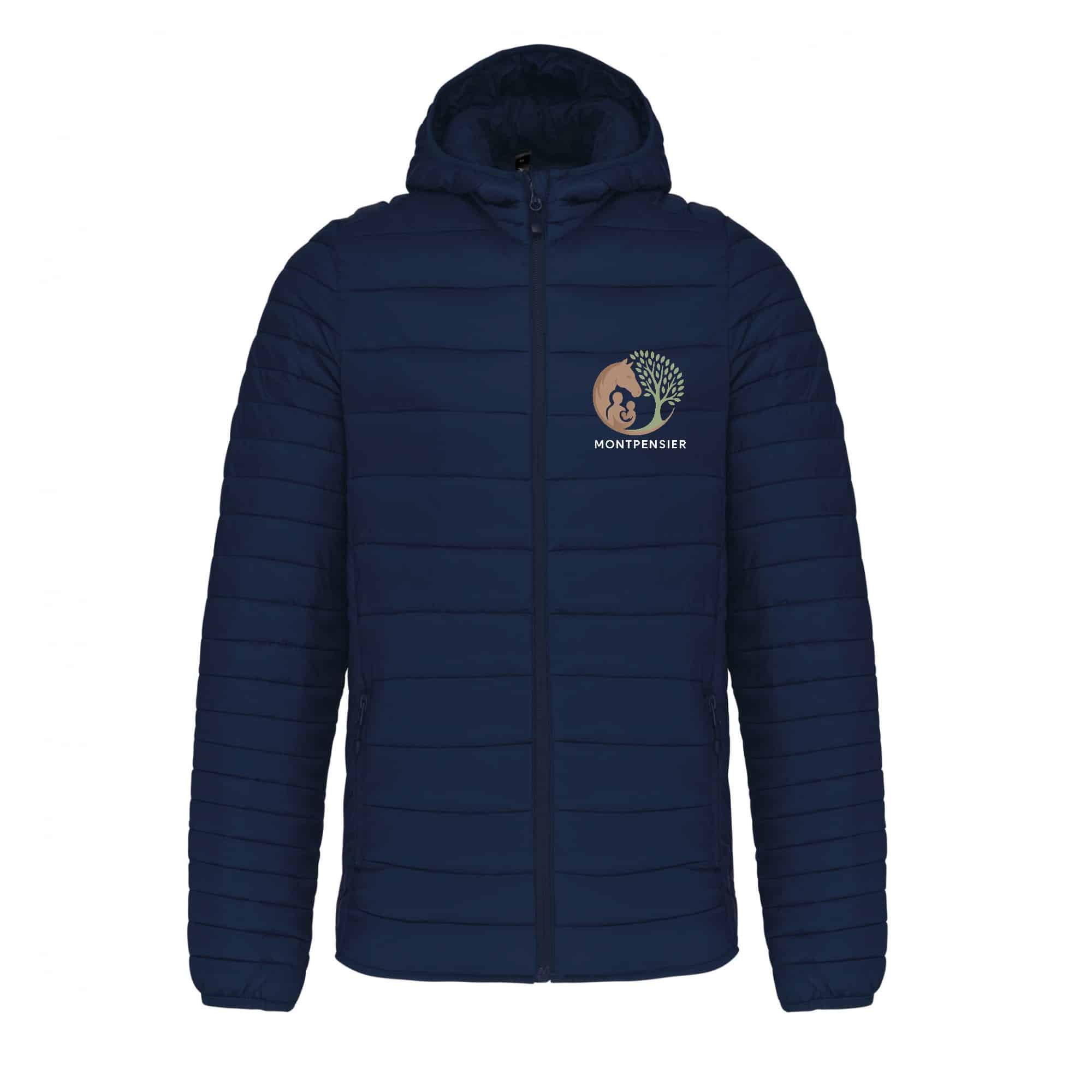 DOUDOUNE AVEC MANCHES ET CAPUCHE (homme) - Les Écuries de Montpensier - K6110