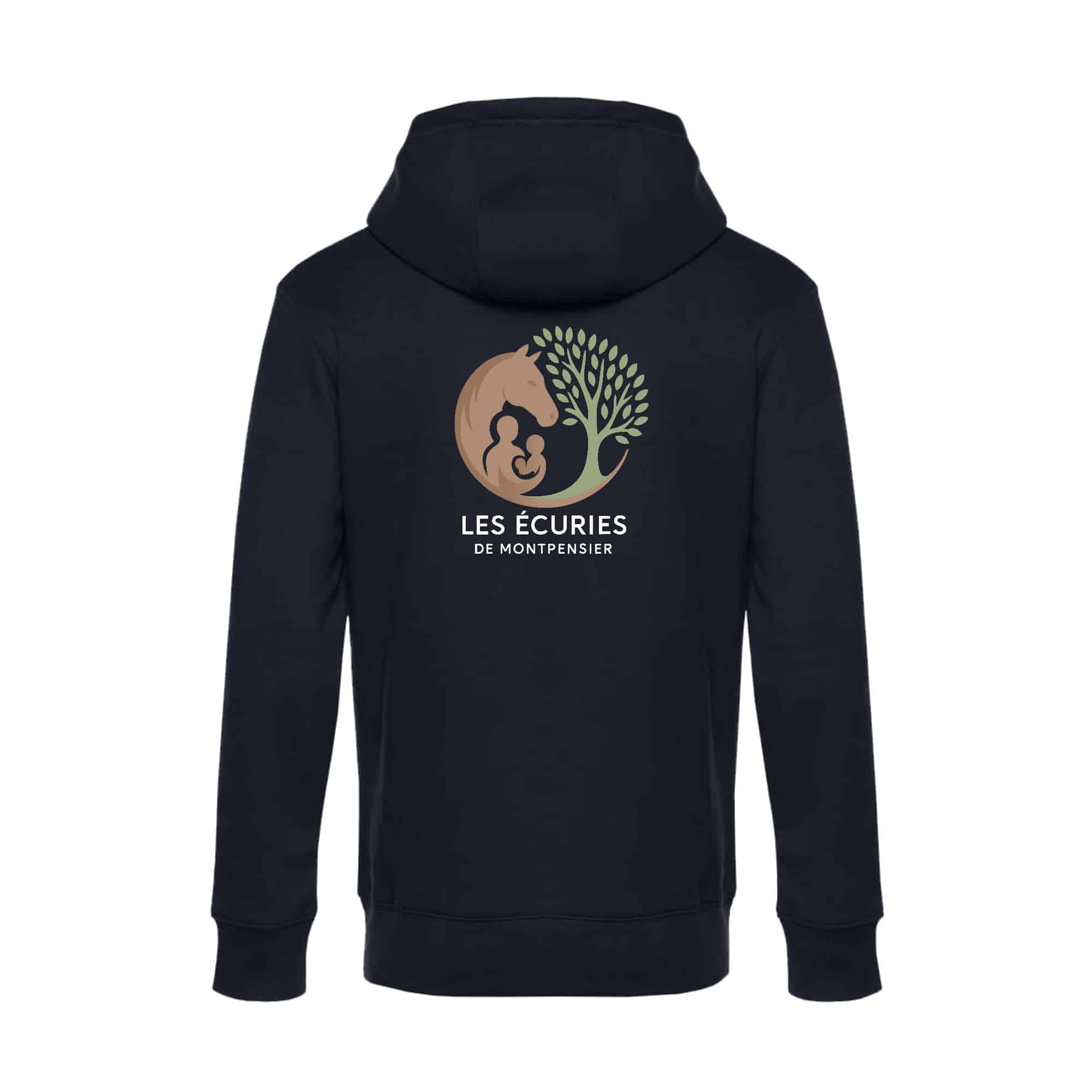 SWEAT ZIPPÉ (Homme) - Les Écuries de Montpensier - BCU03K – Image 4