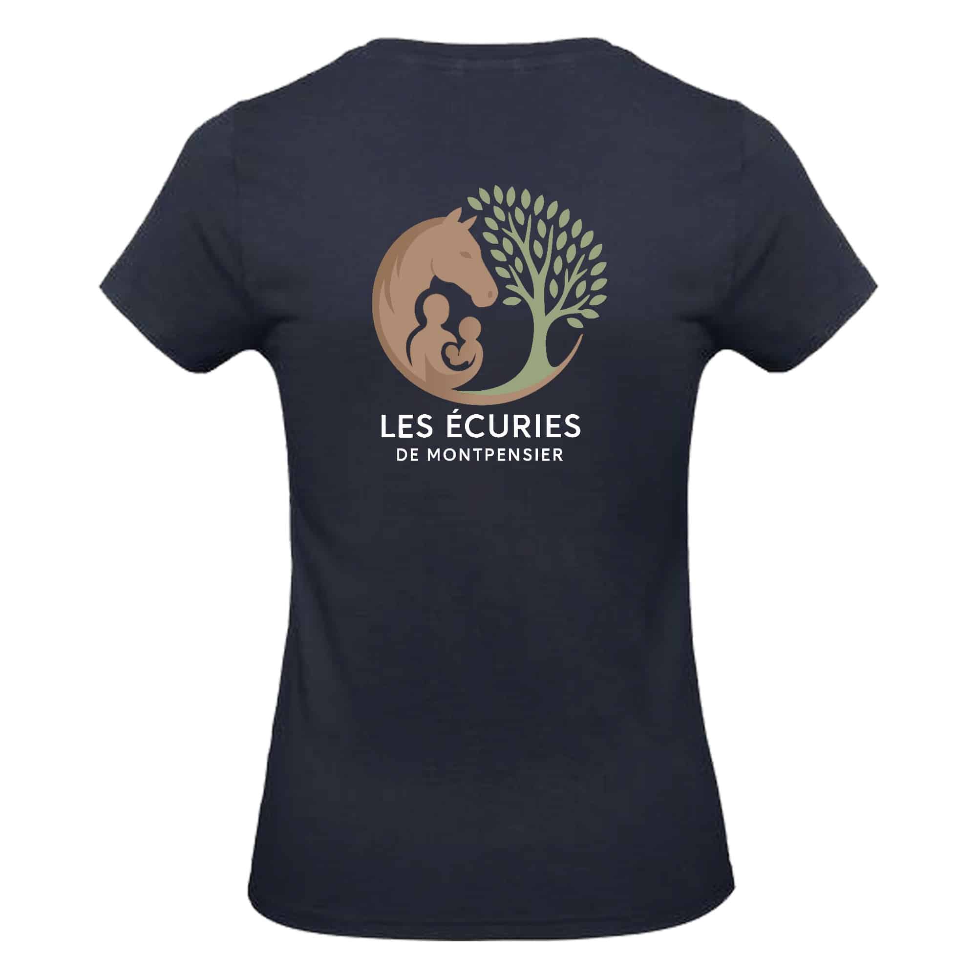 T-SHIRT (femme) - Les Écuries de Montpensier - BC04T – Image 5