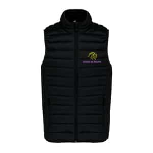 DOUDOUNE SANS MANCHES (enfant) - Scea écuries du mouret - Noir - K6115