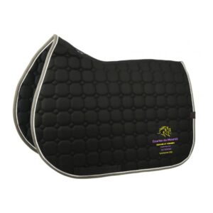 Tapis de selle Equithème "Orion" - Scea écuries du mouret - Noir - 20477