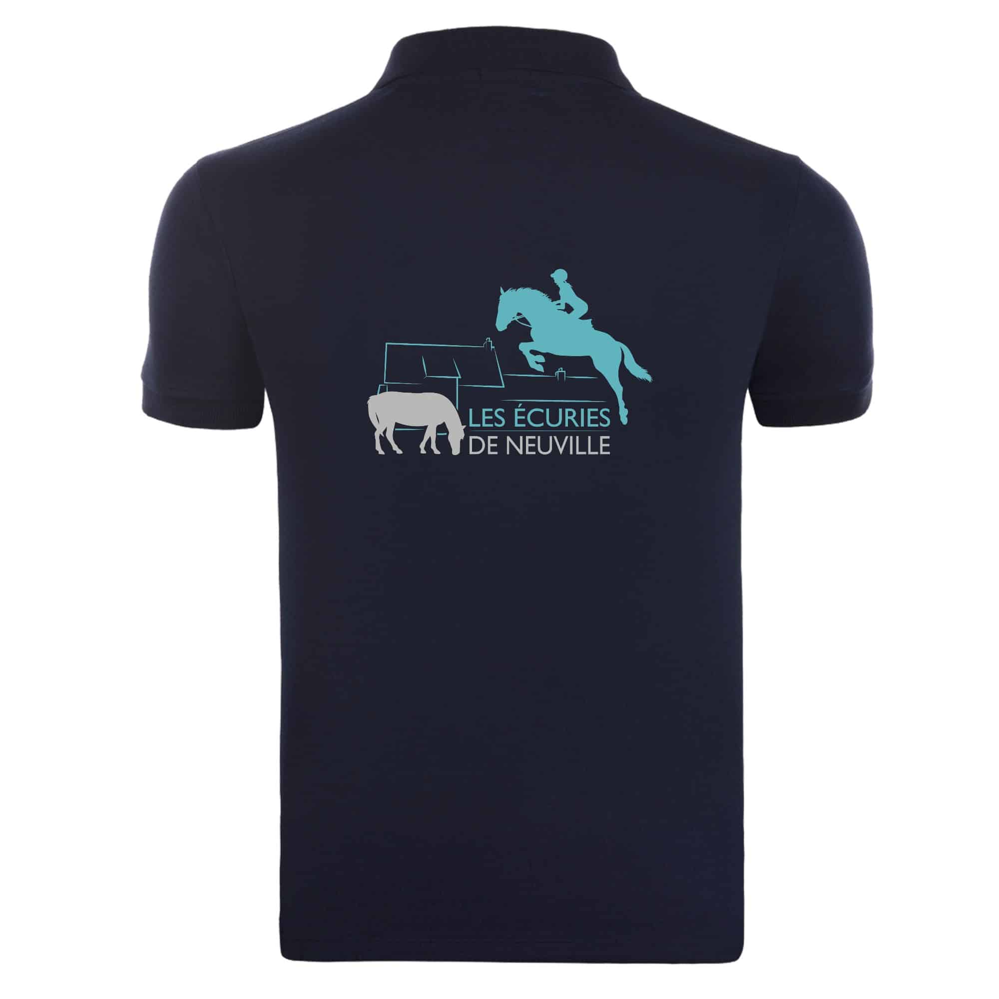 POLO (enfant) - Les Ecuries de Neuville - Navy - BCK424 – Image 3