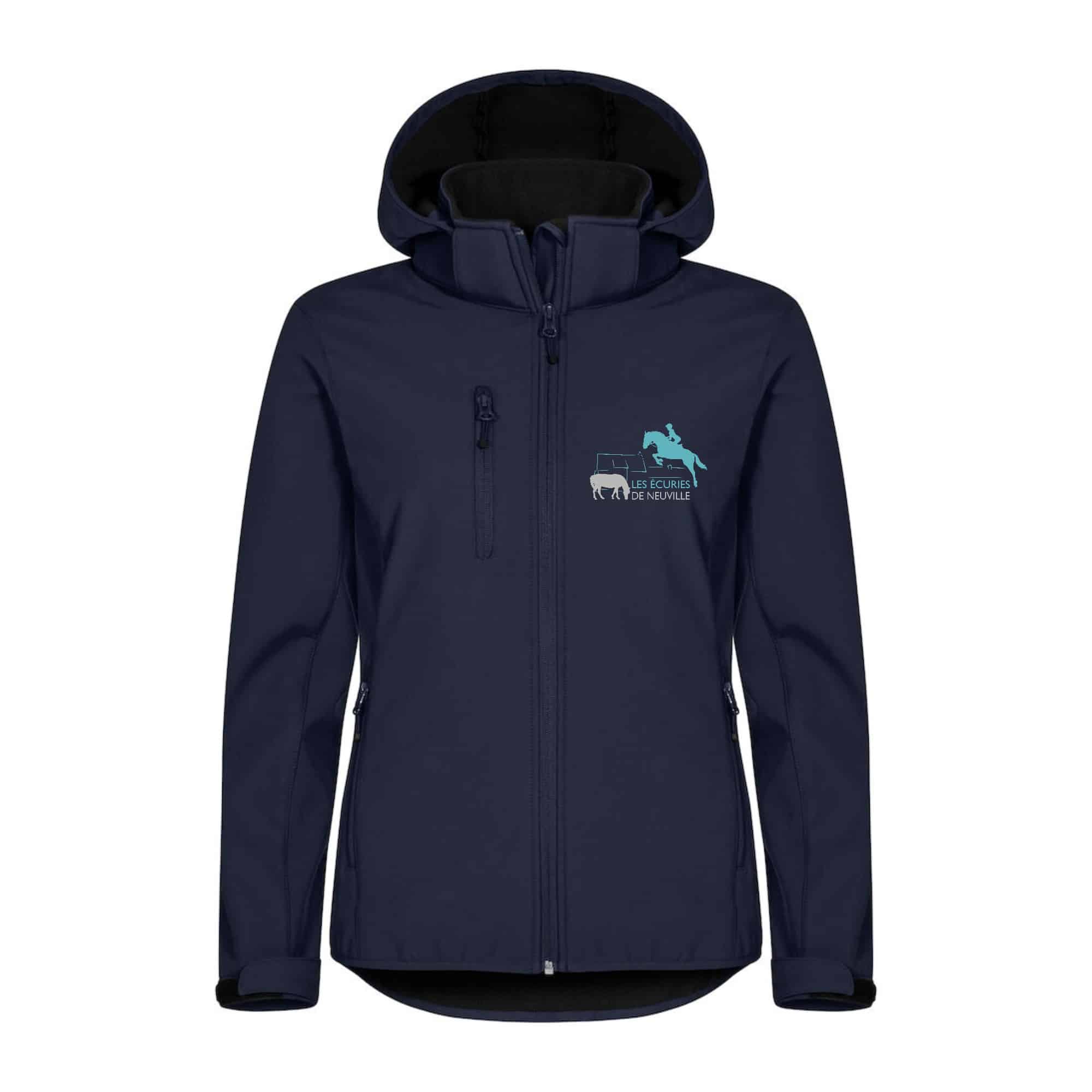 SOFTSHELL "Classic" (femme) - Les Ecuries de Neuville - Navy - 0200917
