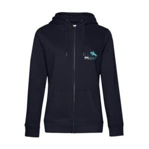 SWEAT ZIPPÉ (femme) - Les Ecuries de Neuville - Navy - BCW03Q
