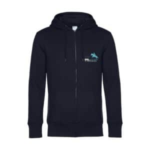 SWEAT ZIPPÉ (enfant) - Les Ecuries de Neuville - Navy - K455