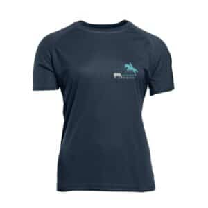 T-Shirt respirant (femme) - Les Ecuries de Neuville - Navy - PK141