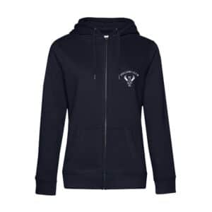 SWEAT ZIPPÉ (femme) - Pégase Club - Navy - BCW03Q