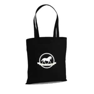 TOTE BAG - Écurie des petites fontaines - Noir - WM101