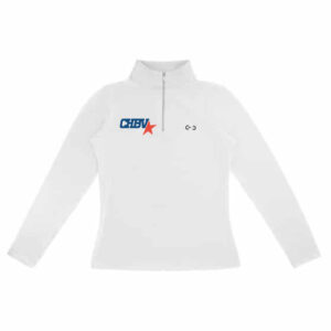 Polo de concours Riding World Reine (Femme) - CHBV – Blanc - 962125