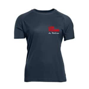 T-Shirt respirant (femme) - les poons du ponthieu - Navy - PK141