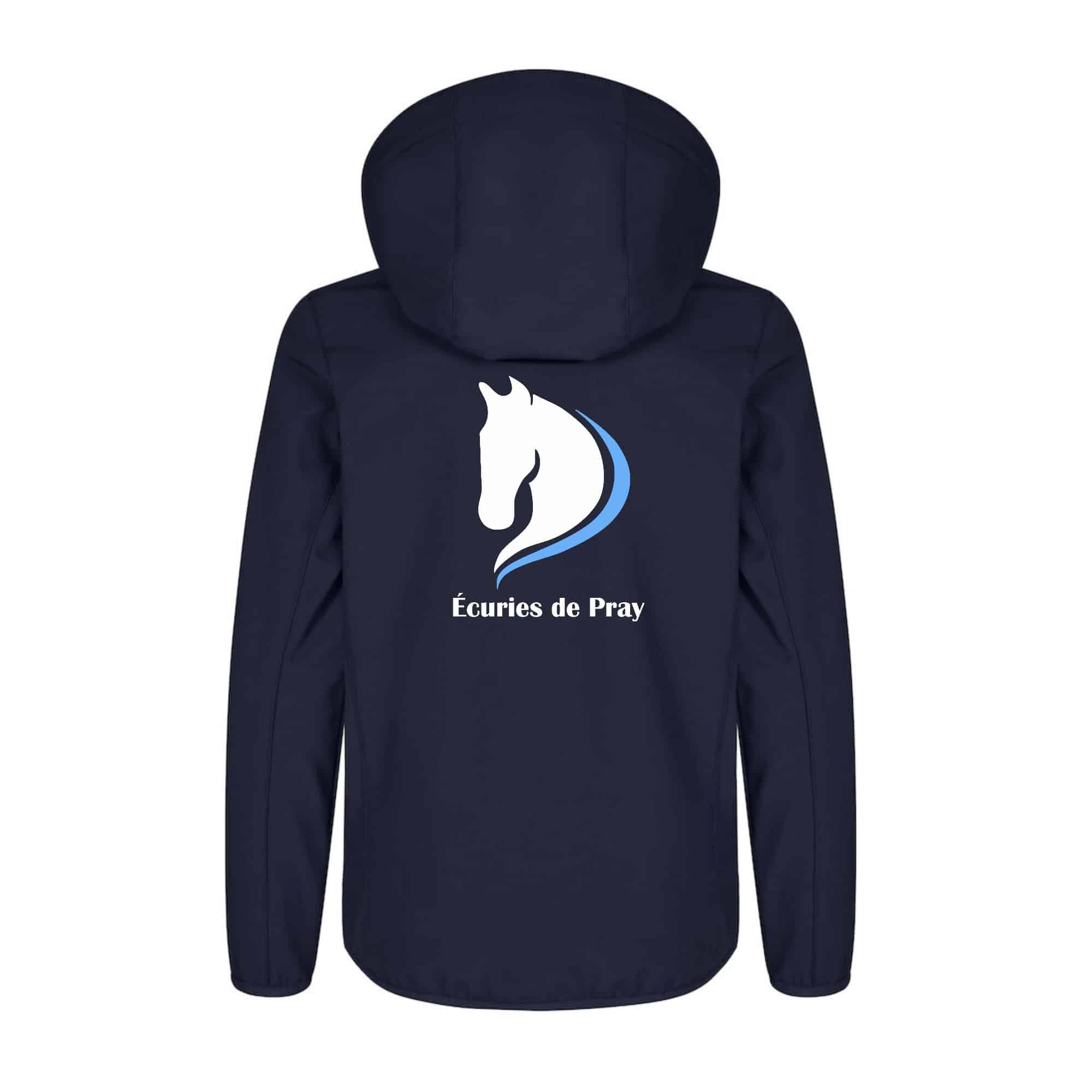 SOFTSHELL "Classic" (enfant) - Les Ecuries de Pray - Navy - 0200909 – Image 3