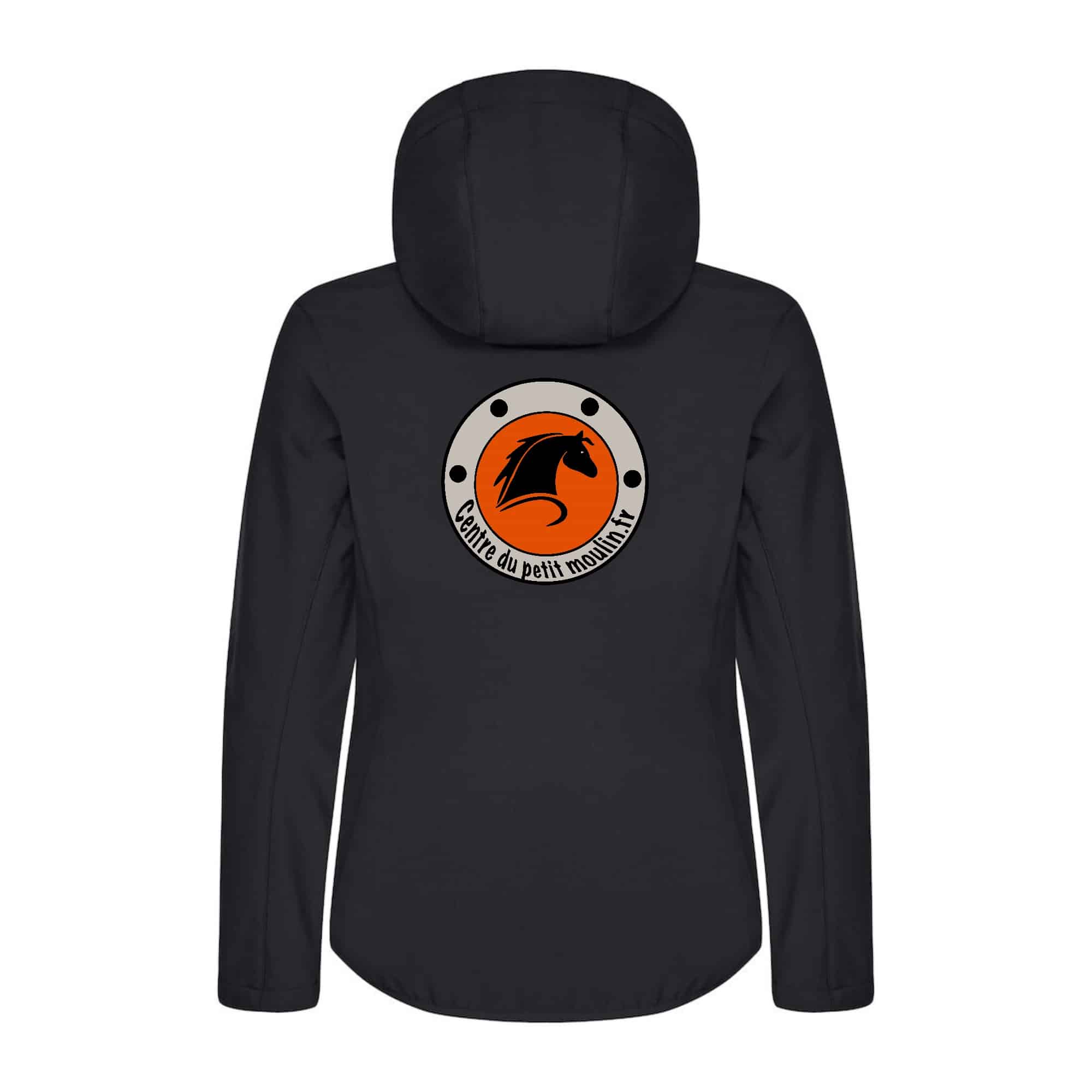 SOFTSHELL "Classic" (femme) – Centre du Petit Moulin - Noir - 0200917 – Image 3