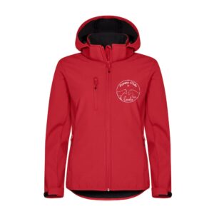 SOFTSHELL "Classic" (femme) - Poney Club de Carrelis - Rouge - 0200917