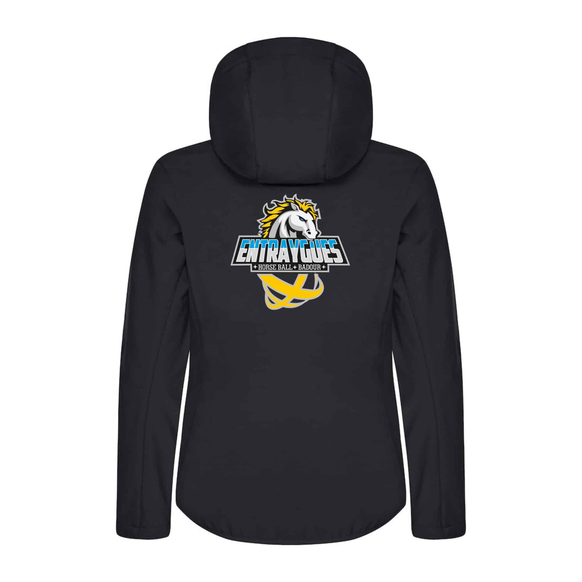 SOFTSHELL "Classic" (femme) - Ferme equestre du badour - Noir - 0200917 – Image 3