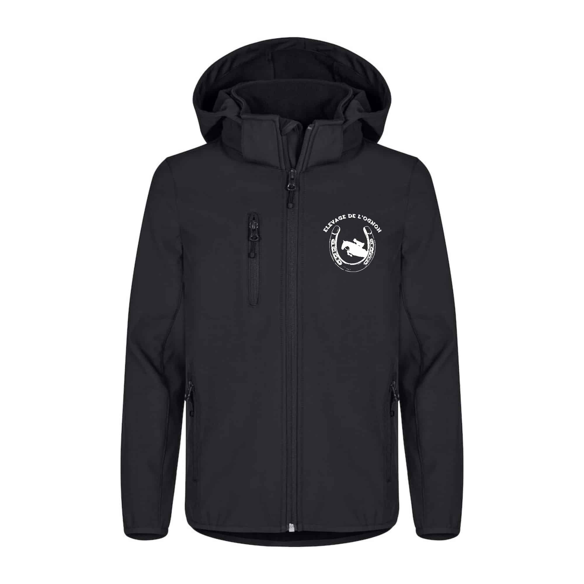 SOFTSHELL "Classic" (enfant) - Elevage de l'ognon - Noir - 0200909