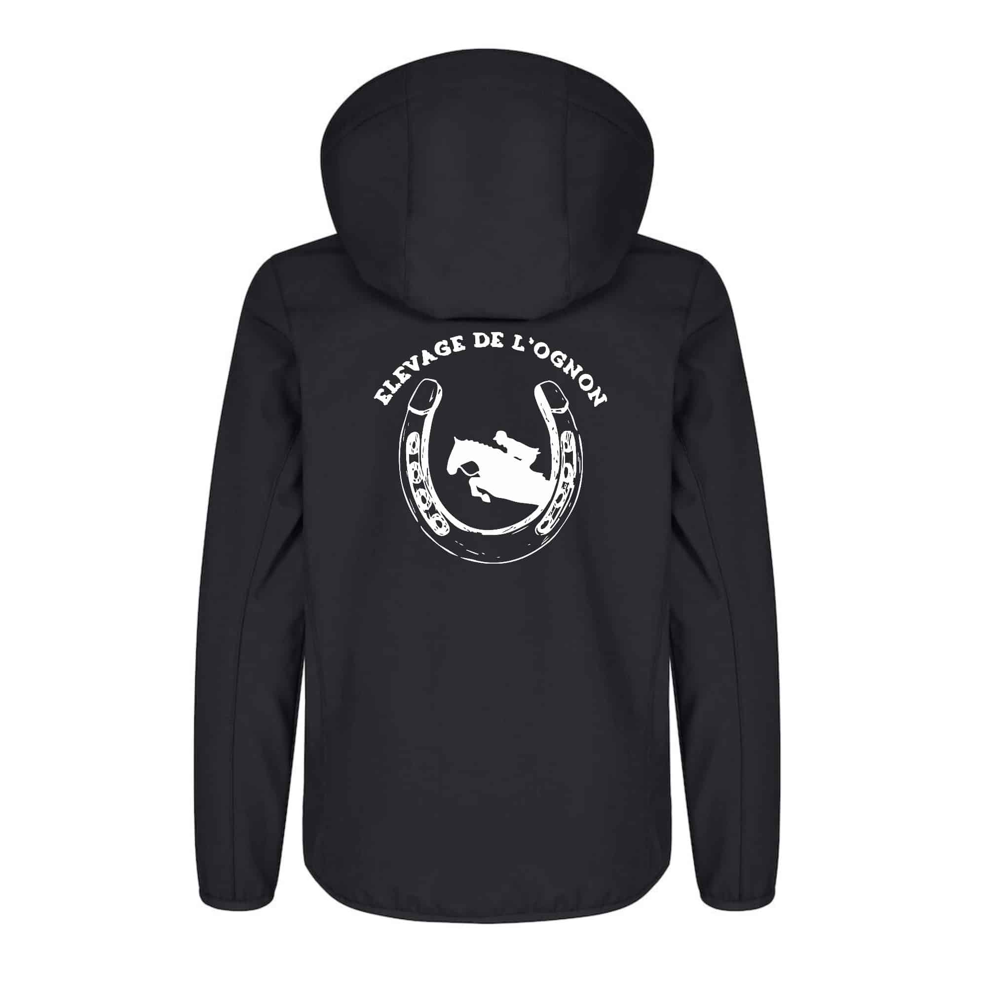 SOFTSHELL "Classic" (enfant) - Elevage de l'ognon - Noir - 0200909 – Image 3