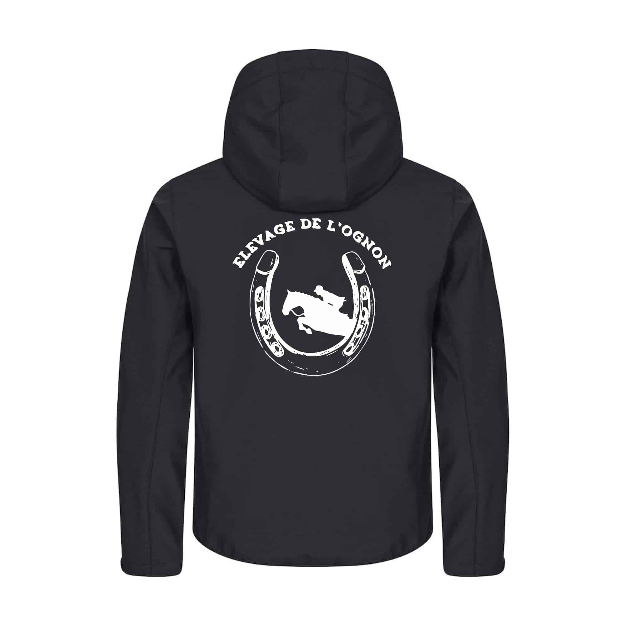 SOFTSHELL "Classic" (homme) - Elevage de l'ognon - Noir - 0200912 – Image 3