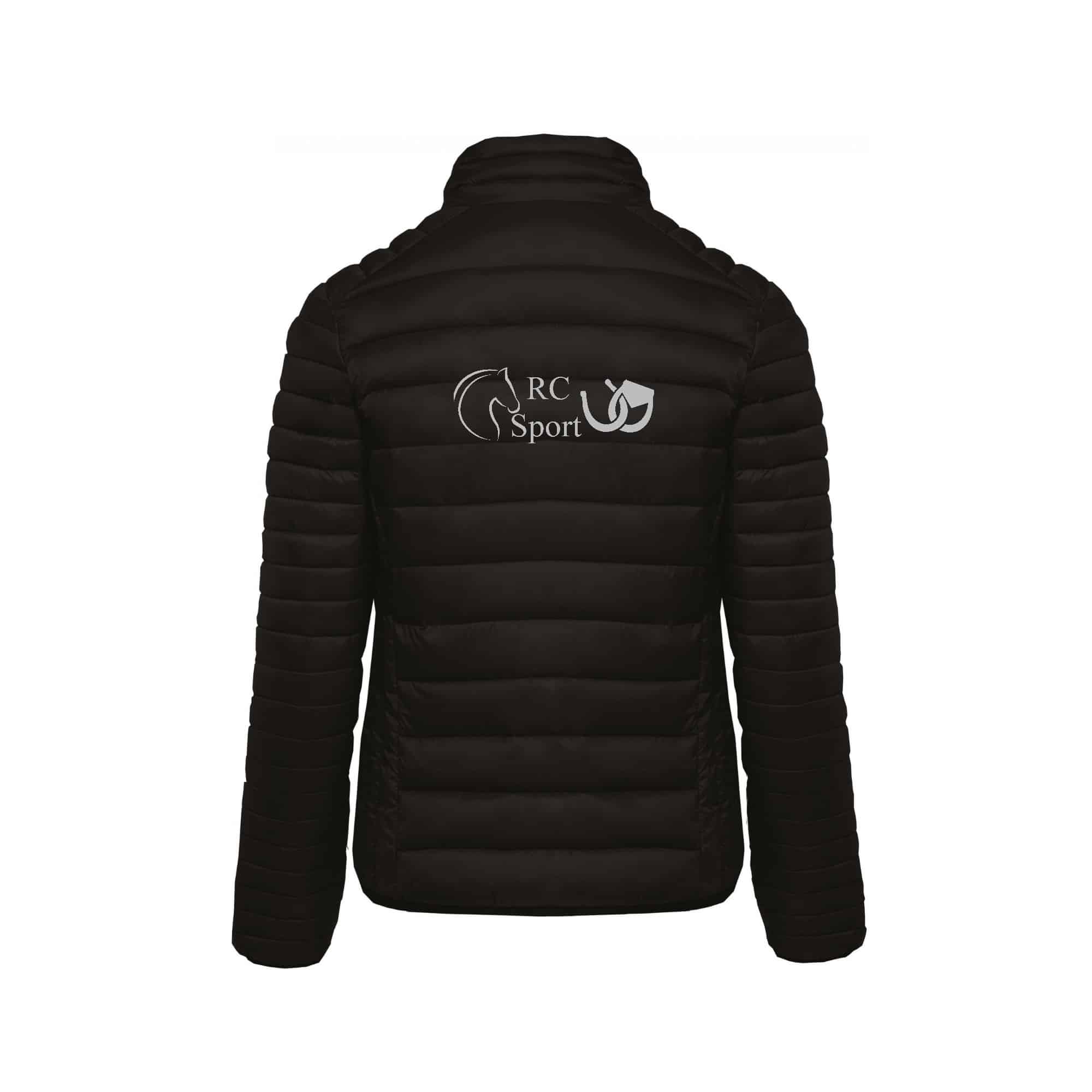 DOUDOUNE AVEC MANCHES (femme) - RC SPORT - Noir - K6121 – Image 3