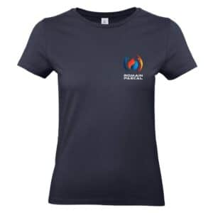 T-SHIRT (femme) - Romain PASCAL - Navy - BC04T