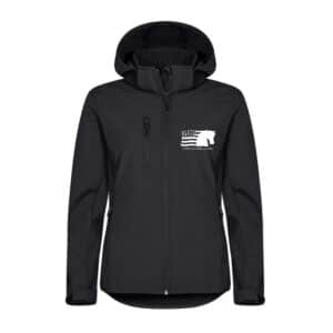 SOFTSHELL "Classic" (femme) - poney club de glomel - Noir - 0200917