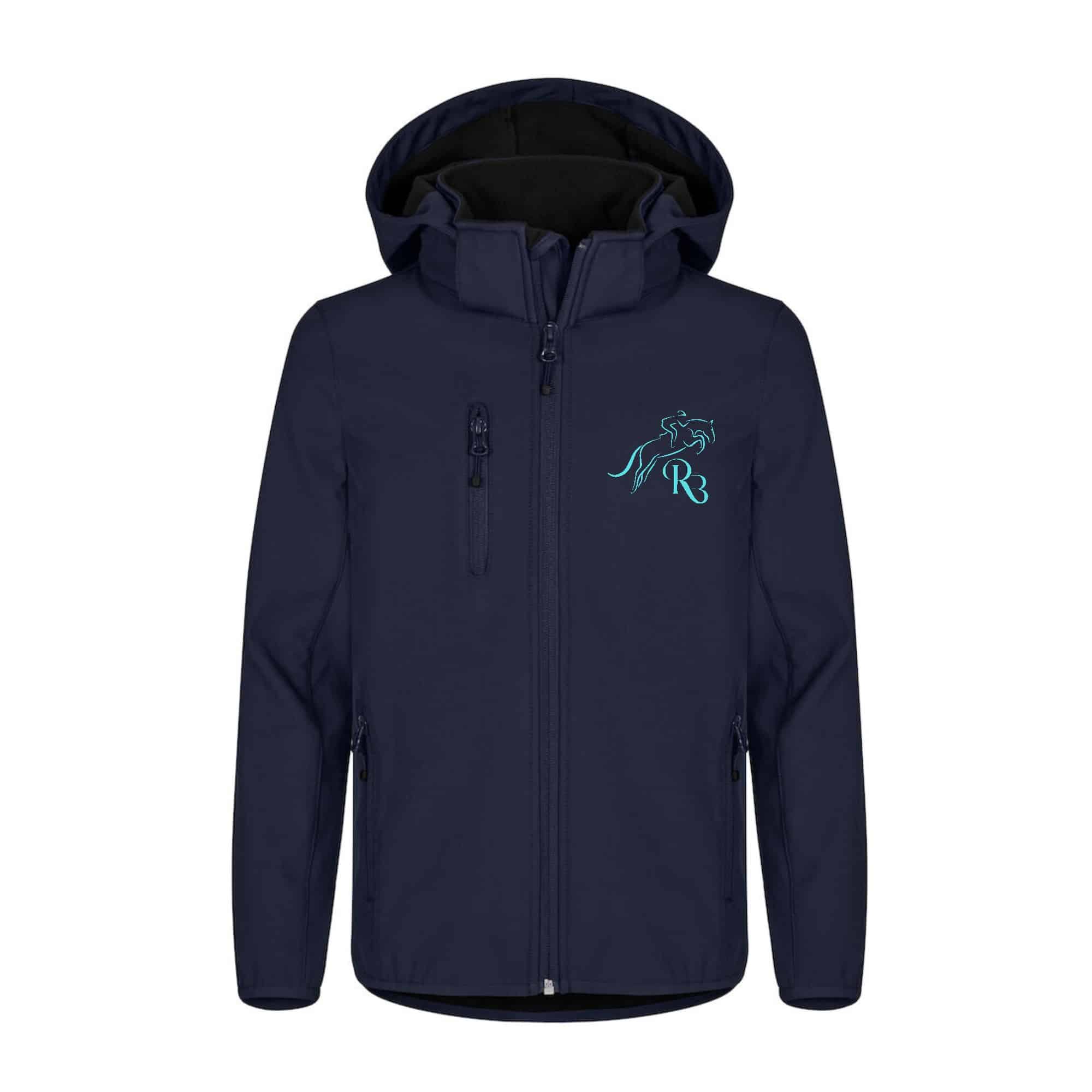 SOFTSHELL "Classic" (enfant) - Écurie Roxane Barrau - Navy - 0200909