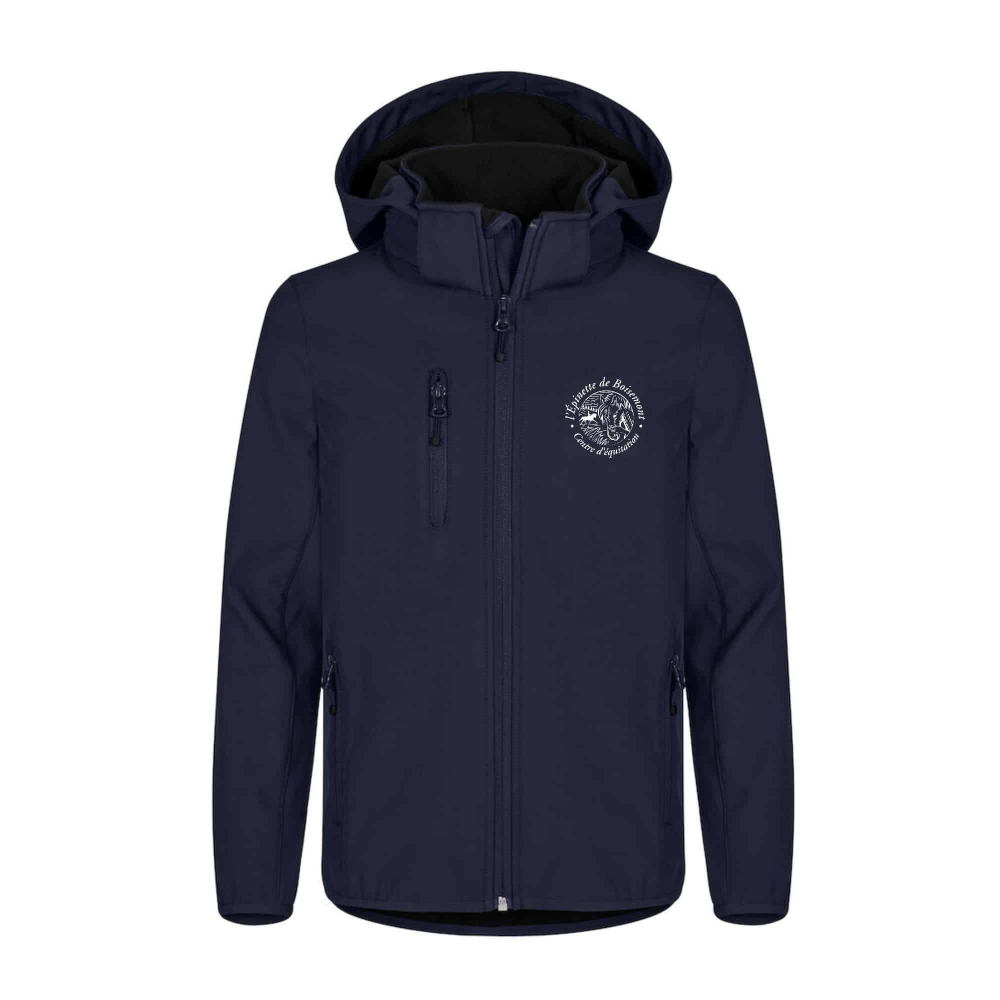 SOFTSHELL "Classic" (enfant) - L'Epinette de Boisemont - Navy - 0200909