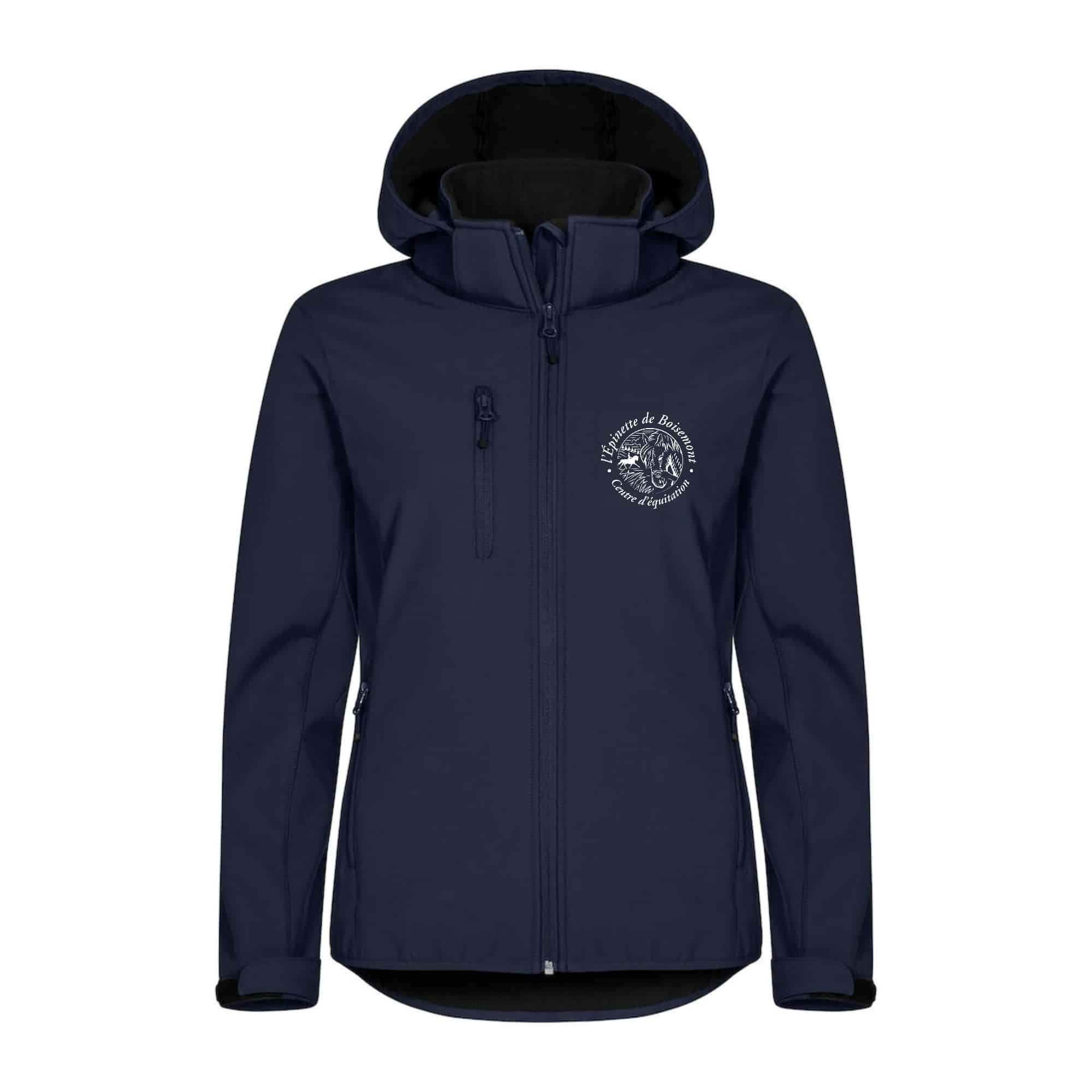 SOFTSHELL "Classic" (femme) – L'Epinette de Boisemont - Navy - 0200917