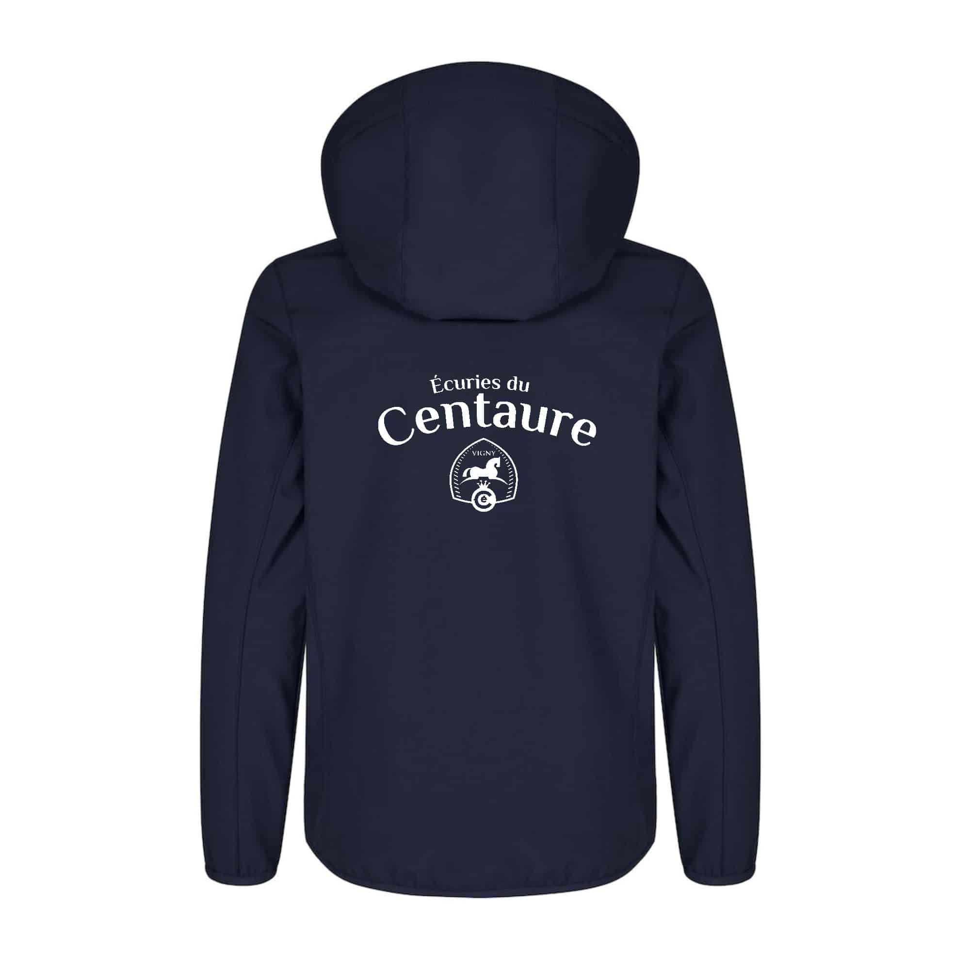 SOFTSHELL "Classic" (enfant) - ecuries du centaure (95) - Navy - 0200909 – Image 3