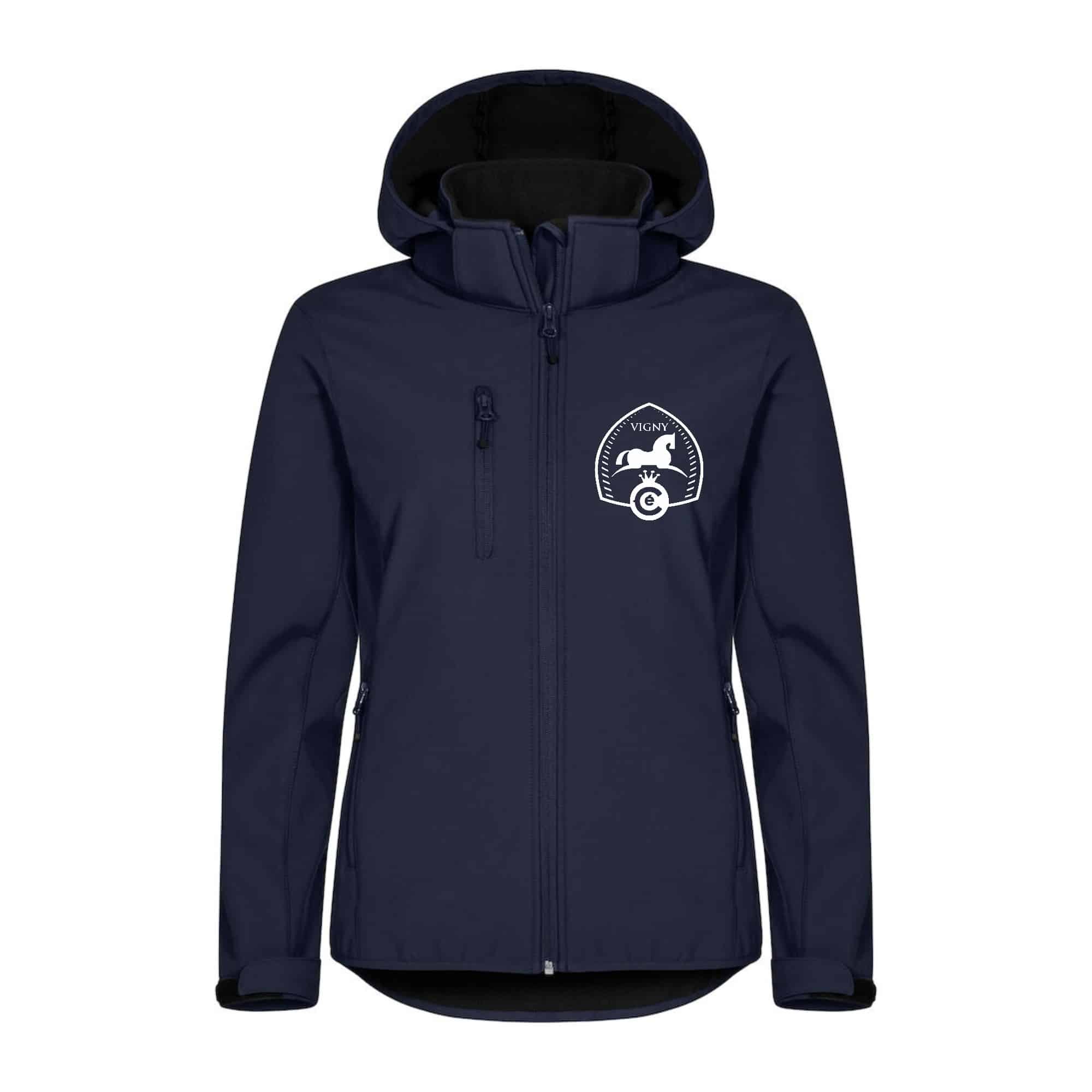 SOFTSHELL "Classic" (femme) - ecuries du centaure (95) - Navy - 0200917