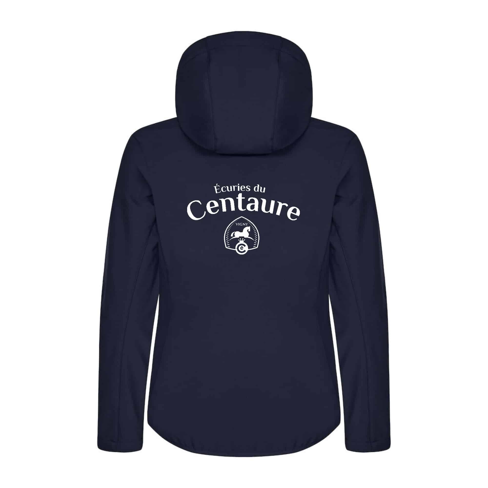 SOFTSHELL "Classic" (femme) - ecuries du centaure (95) - Navy - 0200917 – Image 3