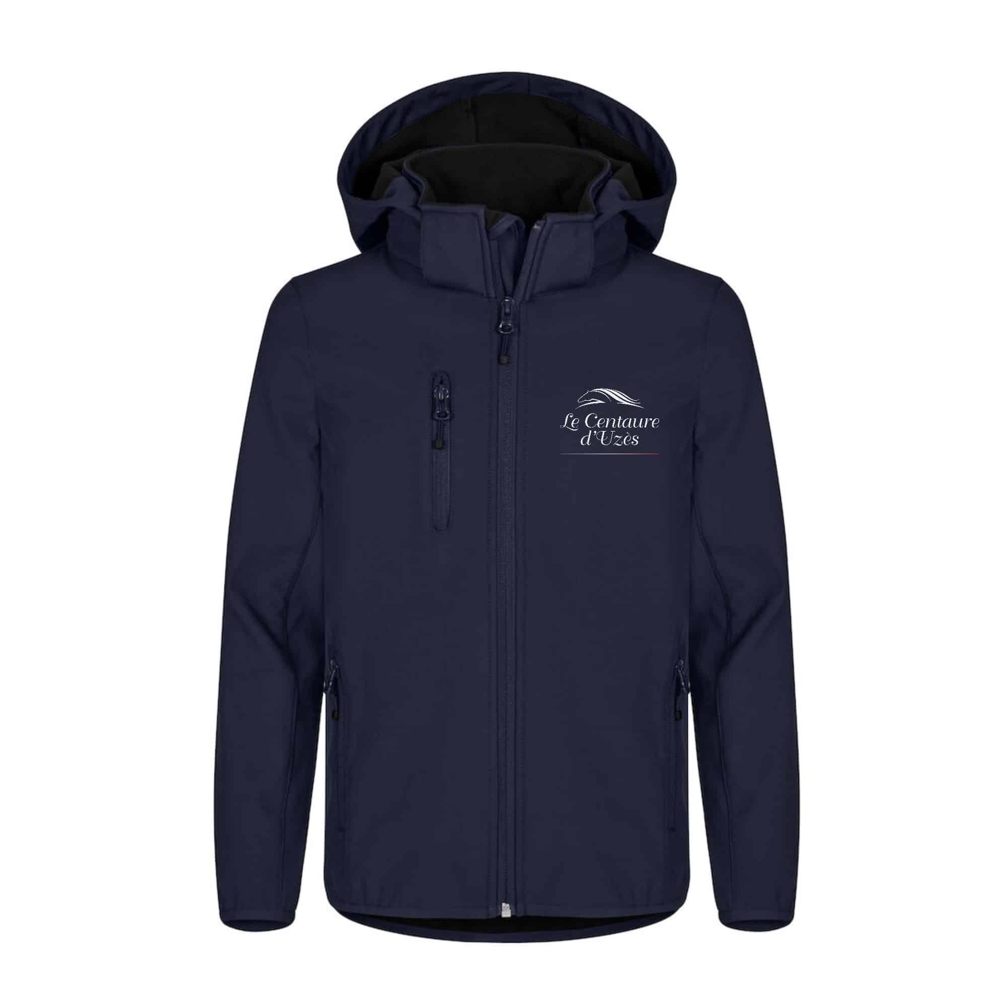 SOFTSHELL "Classic" (enfant) - LE CENTAURE D'UZES - Navy - 0200909