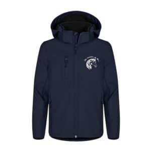 SOFTSHELL "Classic" (enfant) - Les cavaliers du parc - Navy - 0200909