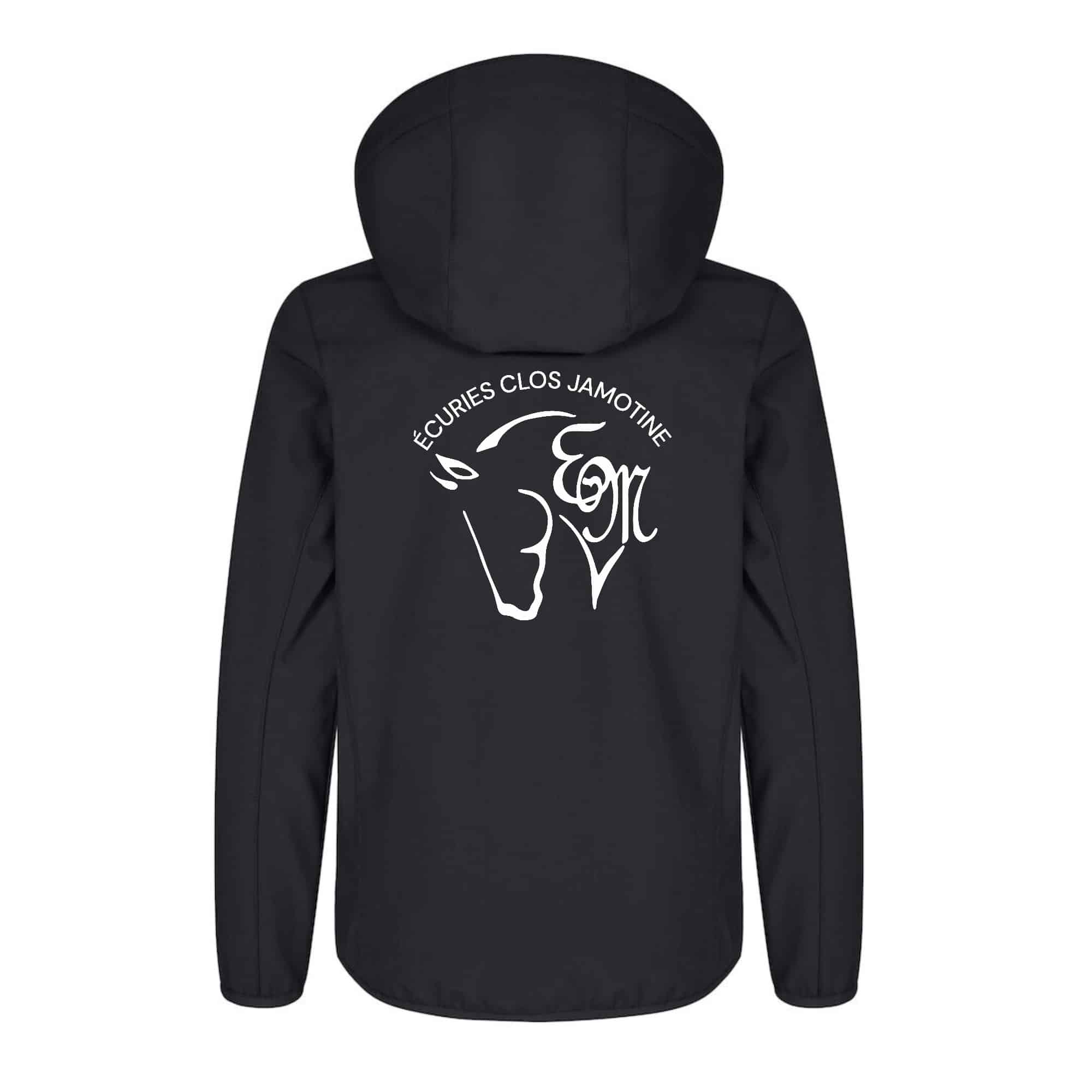 SOFTSHELL "Classic" (enfant) - EI Emilie Maglia - Noir - 0200909 – Image 3