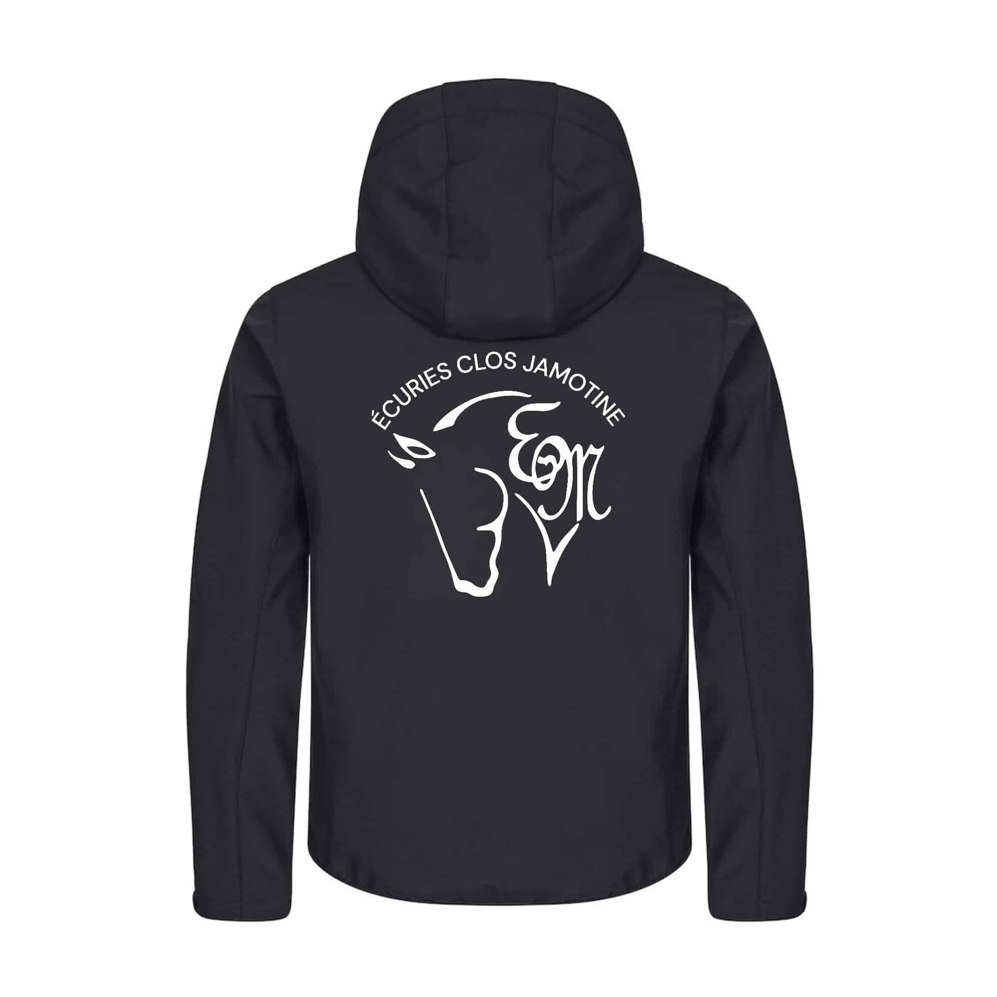 SOFTSHELL "Classic" (homme) - EI Emilie Maglia - Noir - 0200912 – Image 3