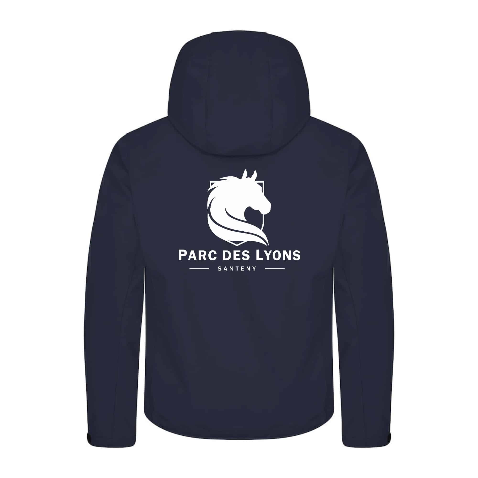 SOFTSHELL "Classic" (homme) - Ecurie du Parc des Lyons - Navy - 0200912 – Image 3