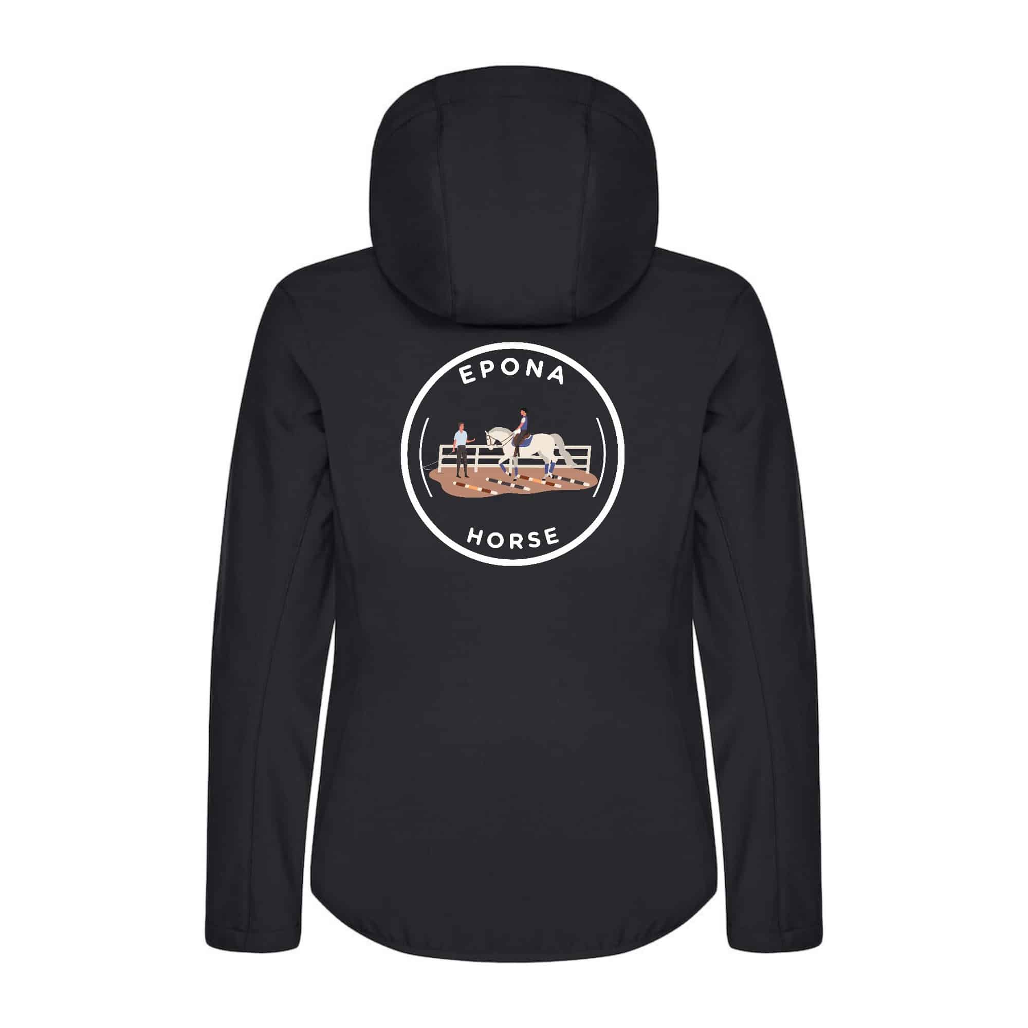 SOFTSHELL "Classic" (femme) - Epona horse - Noir - 0200917 – Image 3