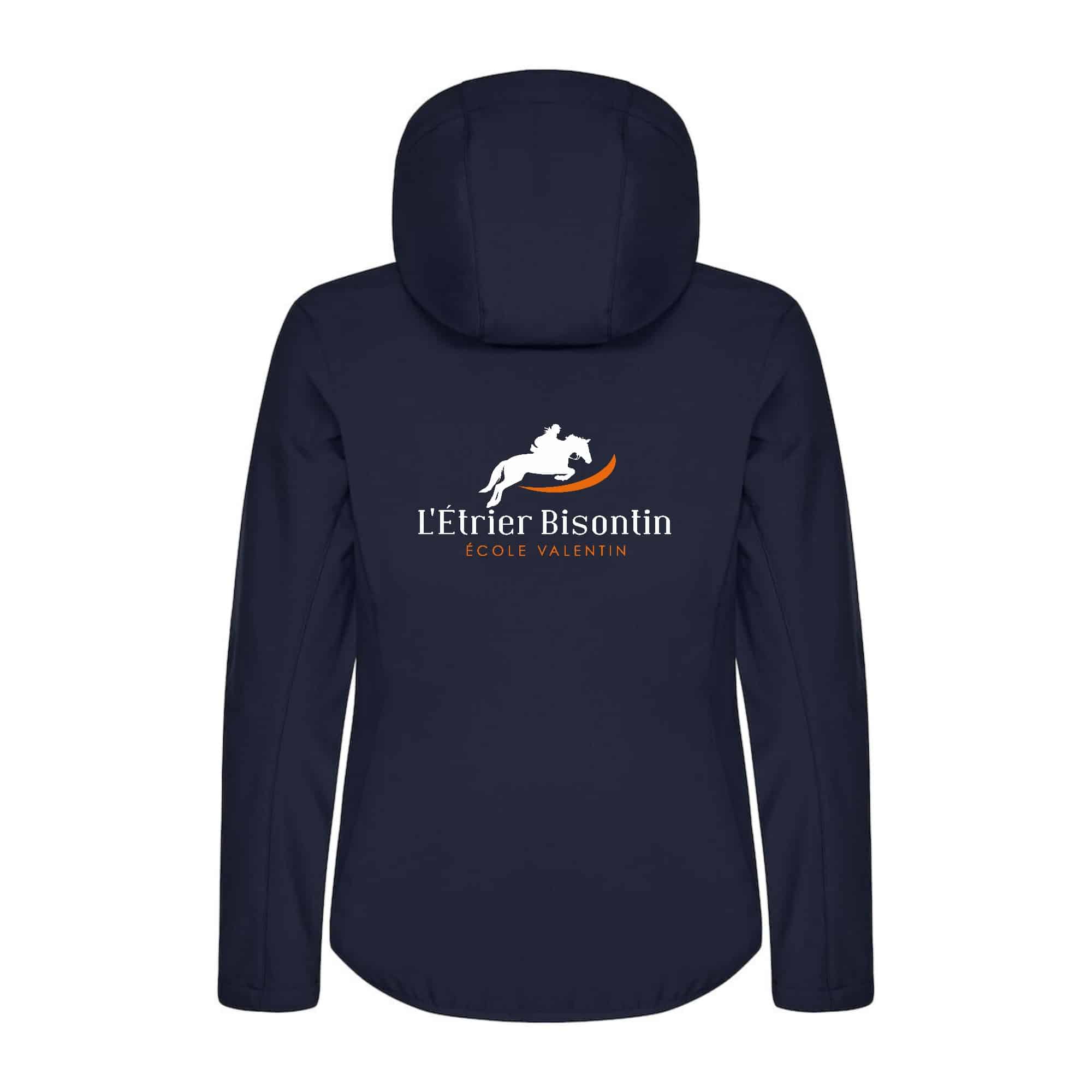 SOFTSHELL "Classic" (femme) - Etrier Bisontin - Navy - 0200917 – Image 3