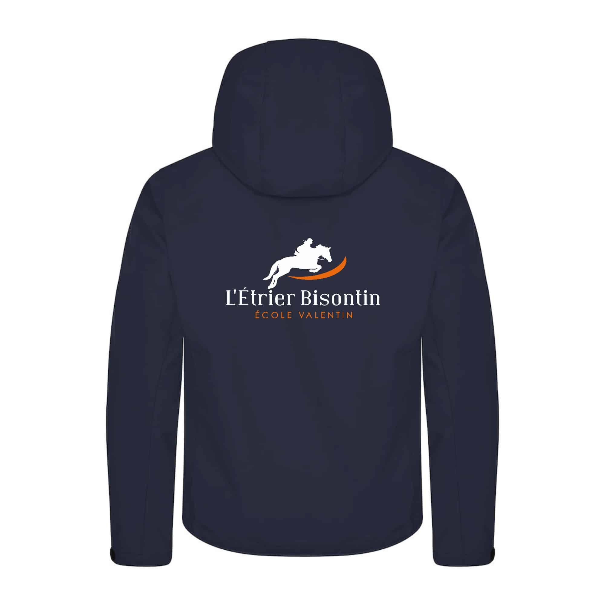 SOFTSHELL "Classic" (homme) - Etrier Bisontin - Navy - 0200912 – Image 3