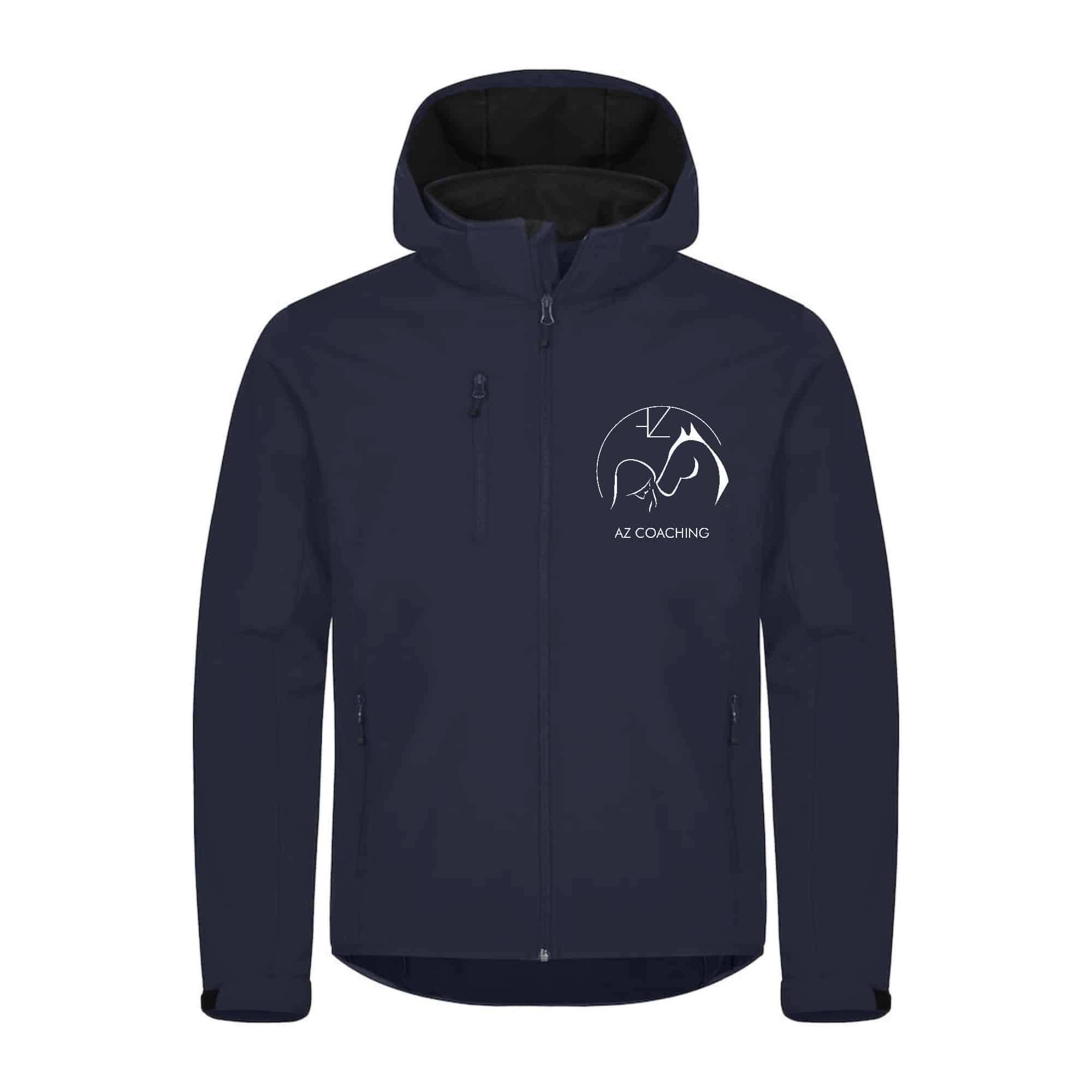 SOFTSHELL "Classic" (homme) - Az Coaching - Navy - 0200912