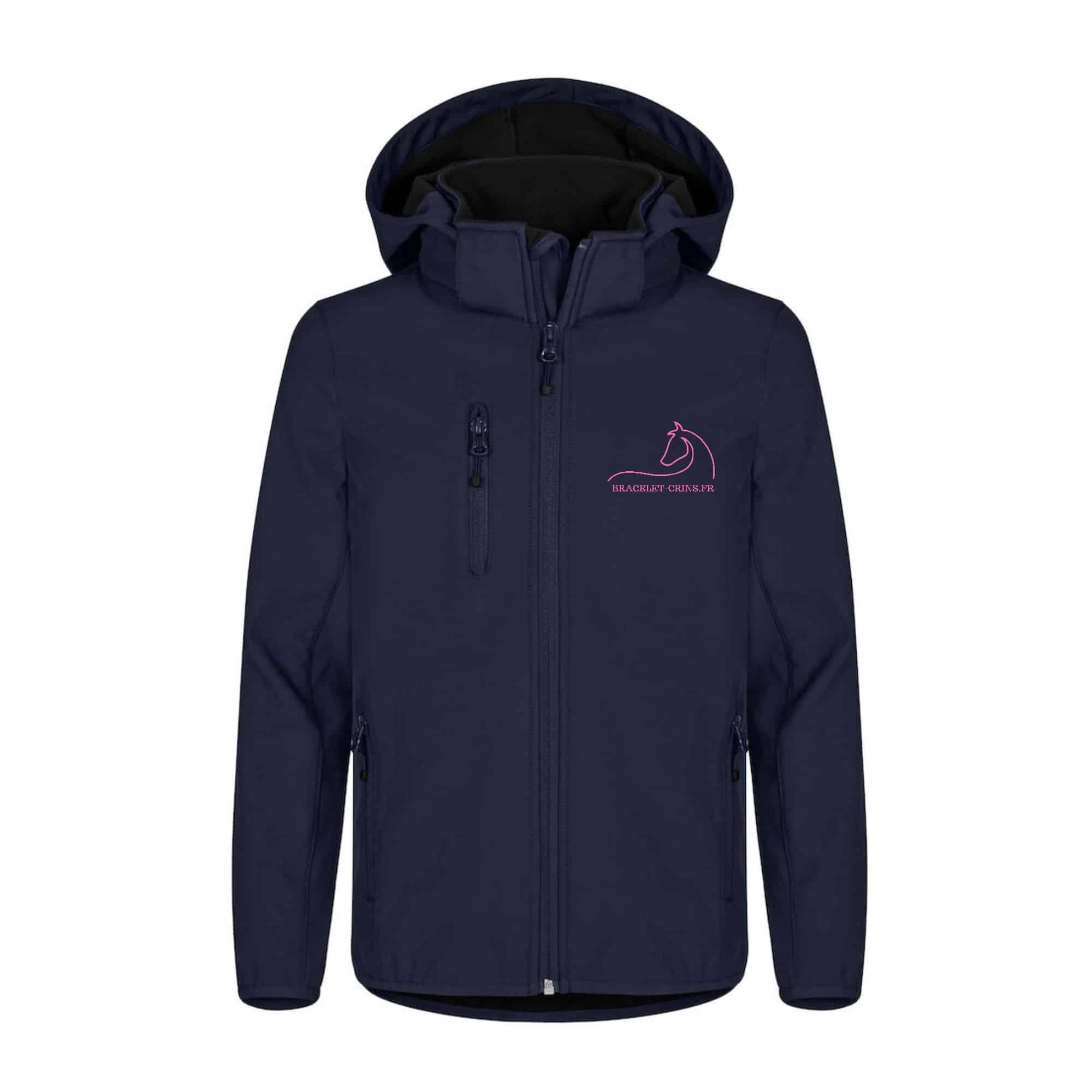 SOFTSHELL "Classic" (enfant) - Latouche Sublime - Navy - 0200909