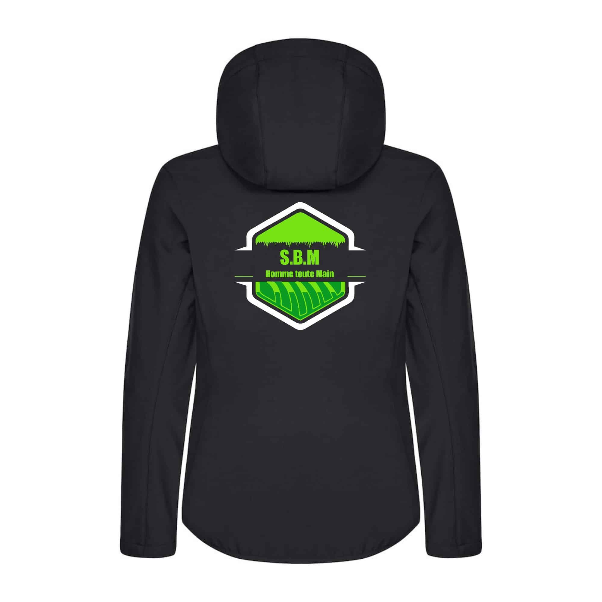 SOFTSHELL "Classic" (femme) - S.B.M - Noir - 0200917 – Image 3