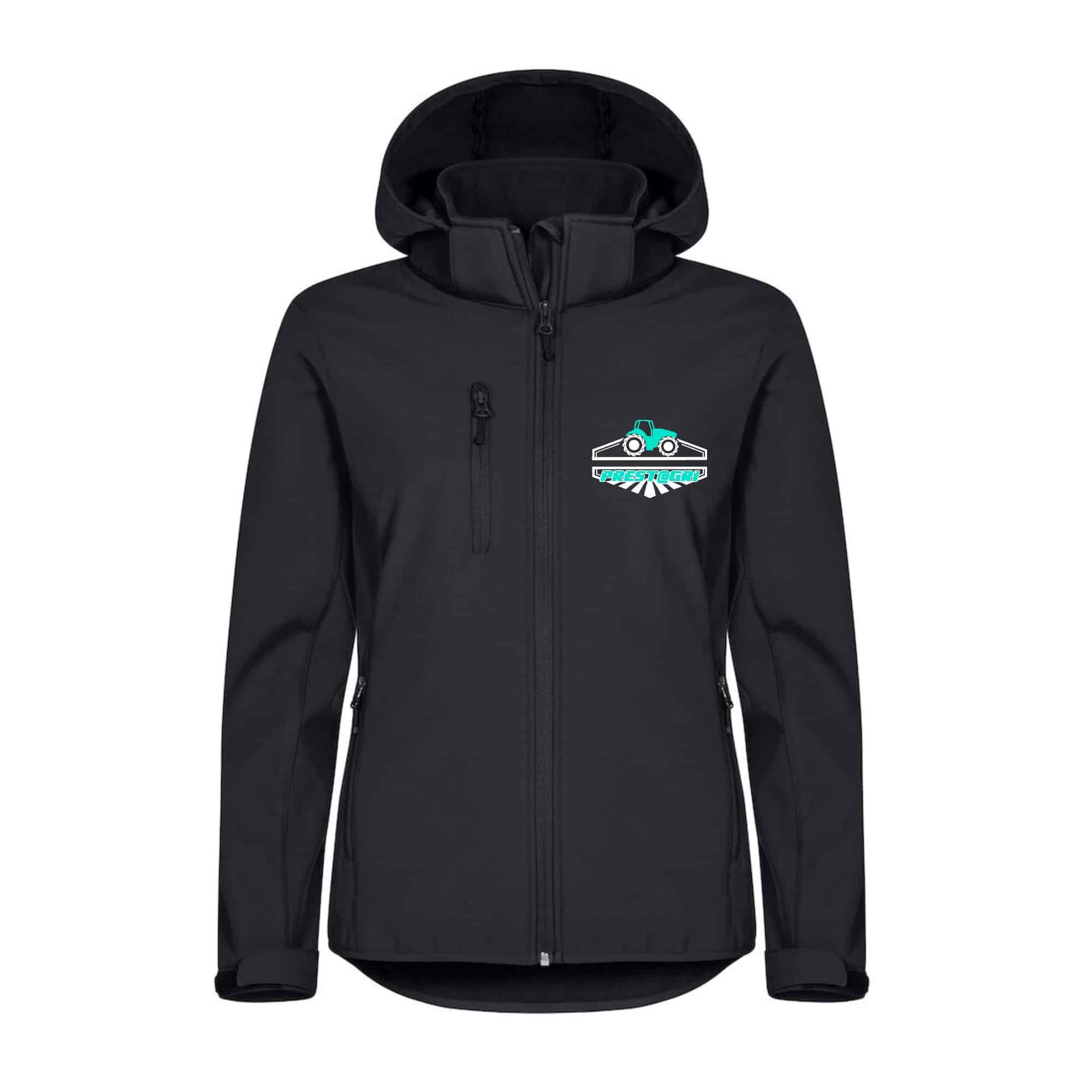 SOFTSHELL "Classic" (femme) - PREST@GRI SAS - Noir - 0200917